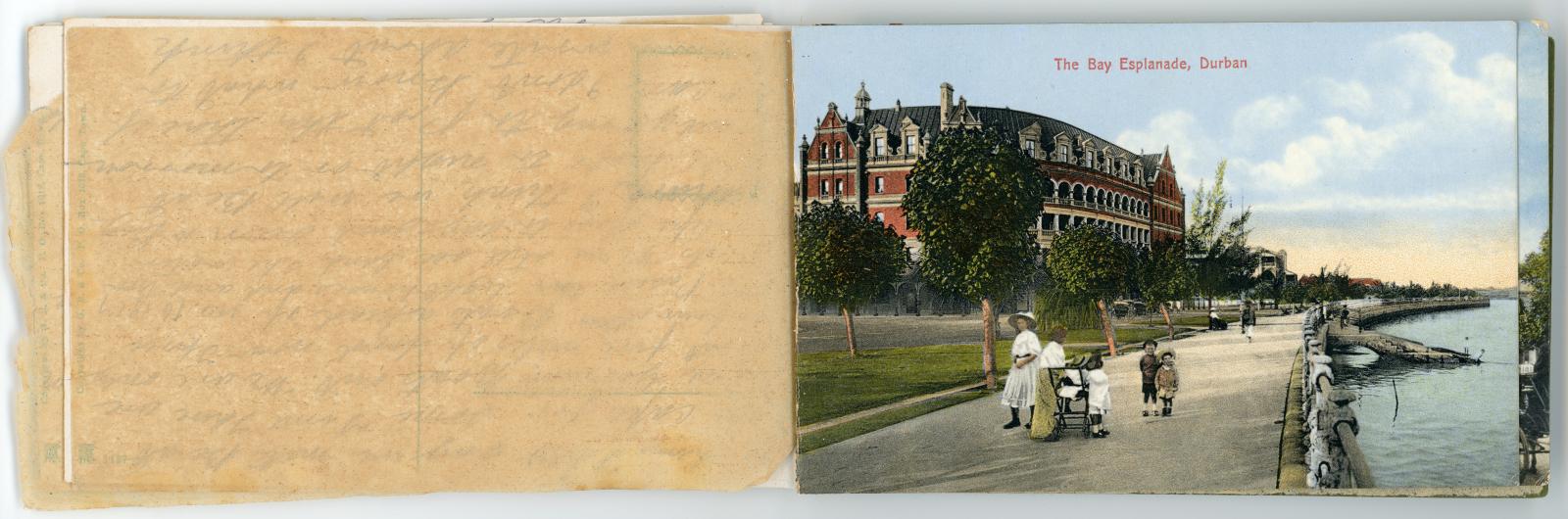 Souvenir Album of Postcards Sent by Private Edward Charles MOUCHEMORE