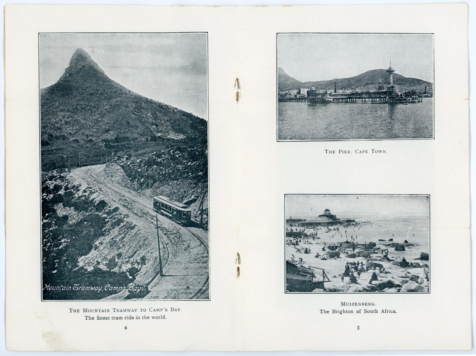 First World War Souvenir Booklet sent home by Pte Edward Charles MOUCHEMORE