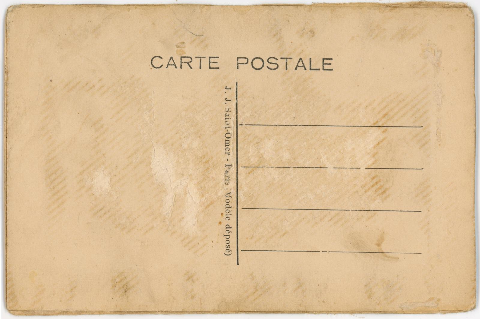Silk Postcard from Edward PERRY