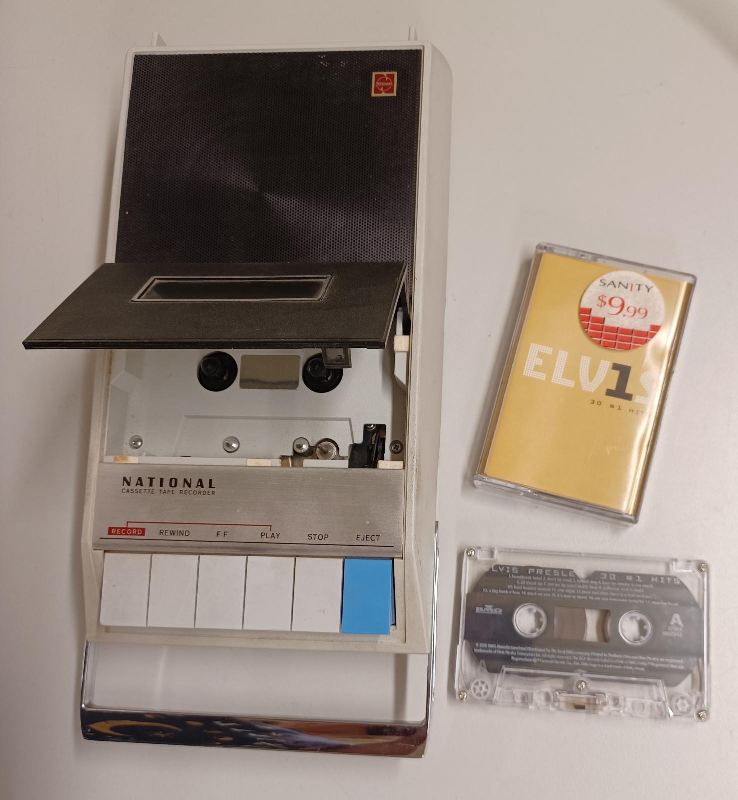 Cassette Tape Recorder & Cassette Tape