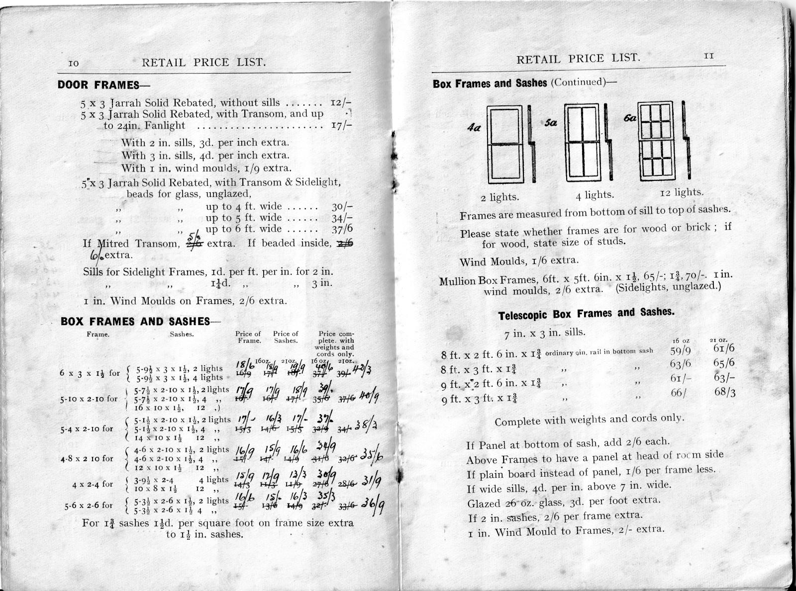 Price List - Bunnings
