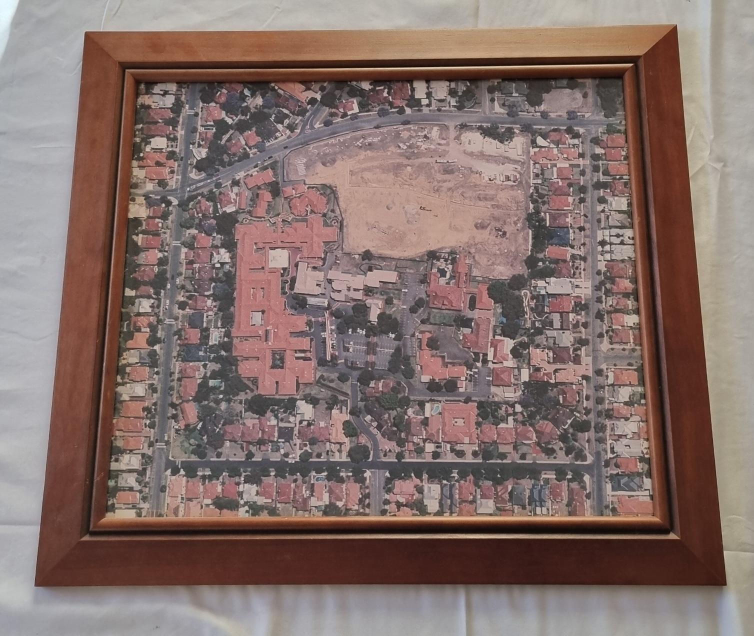 26-263 Aerial view of the Wembley Campus photo with background front-view.