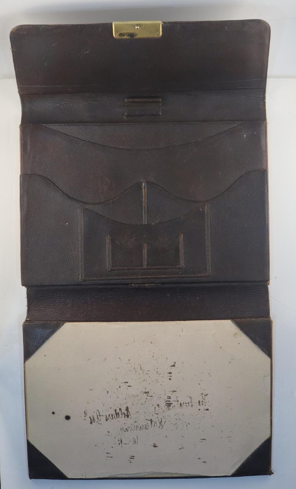 Open view of Writing Case