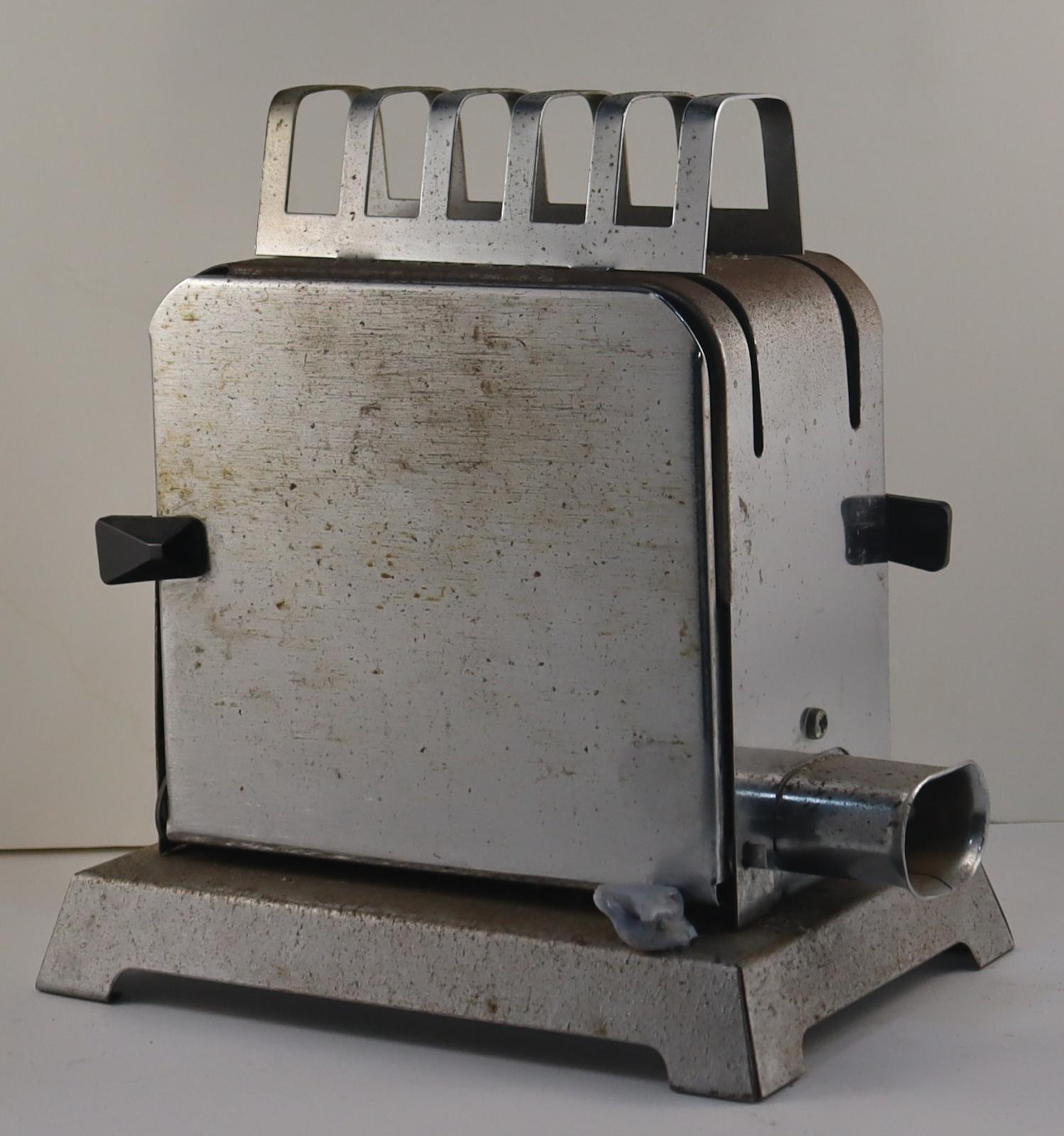 Front View of Toaster