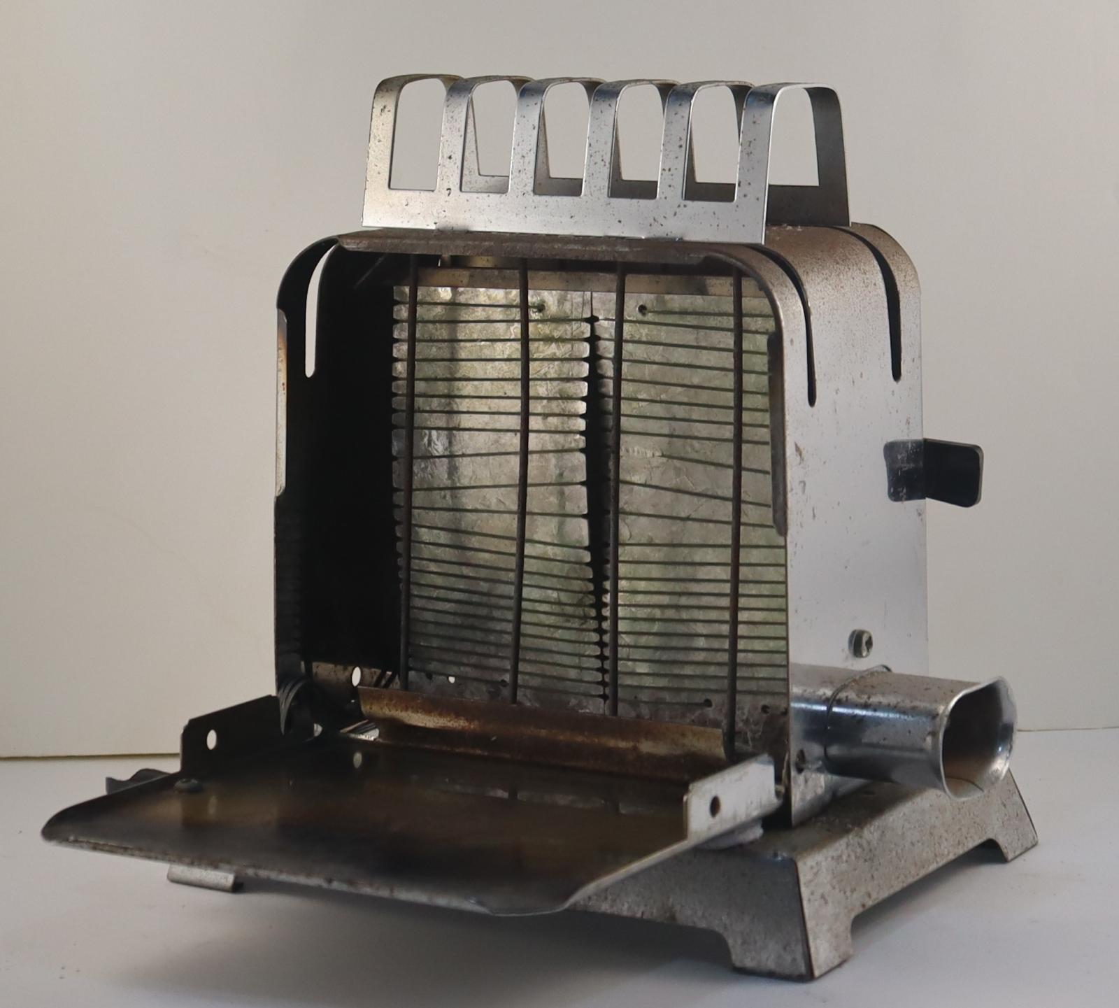Open View of Toaster