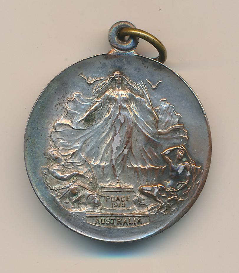 Front view of Peace Medal