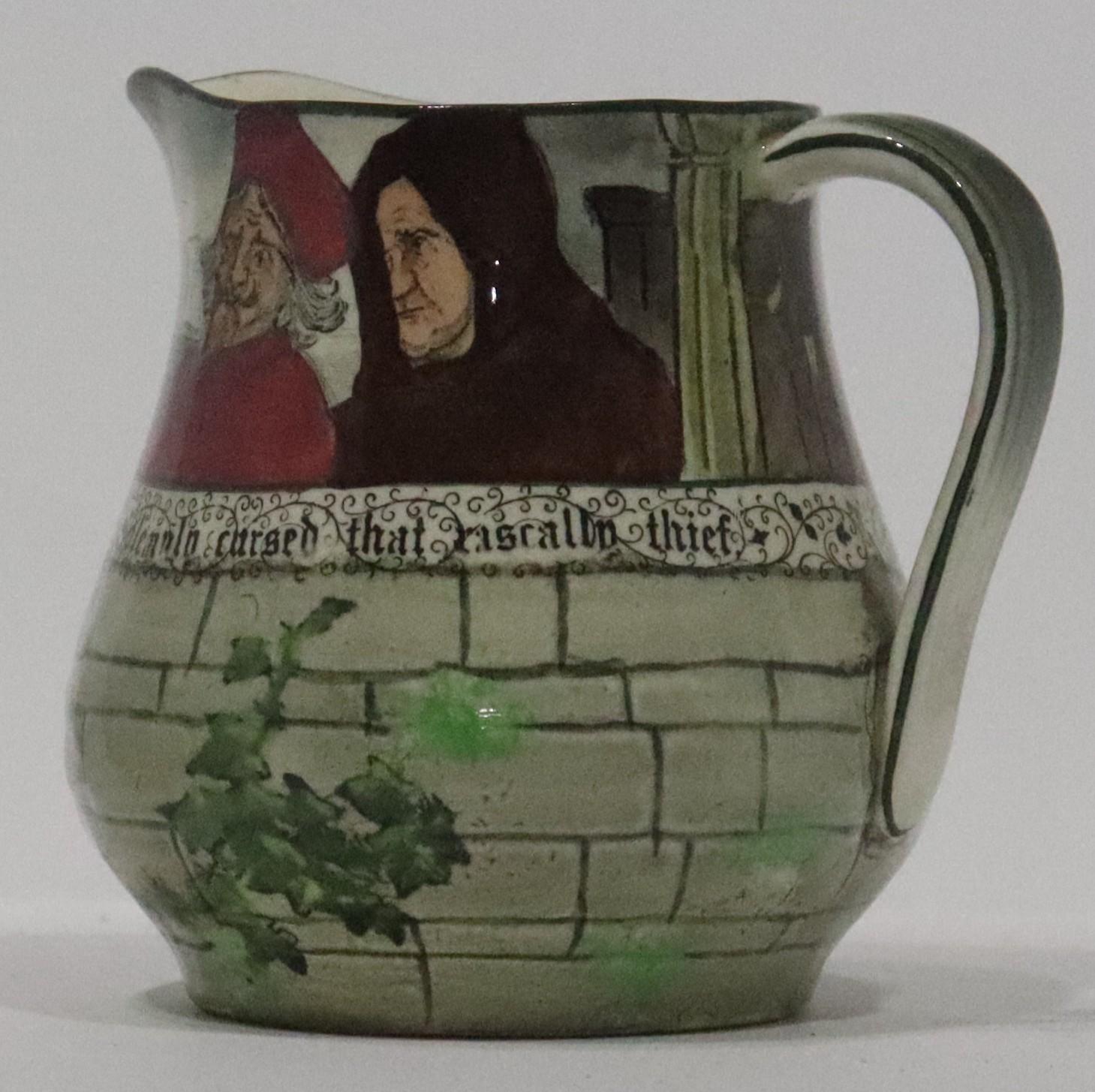 Right hand view of Jug