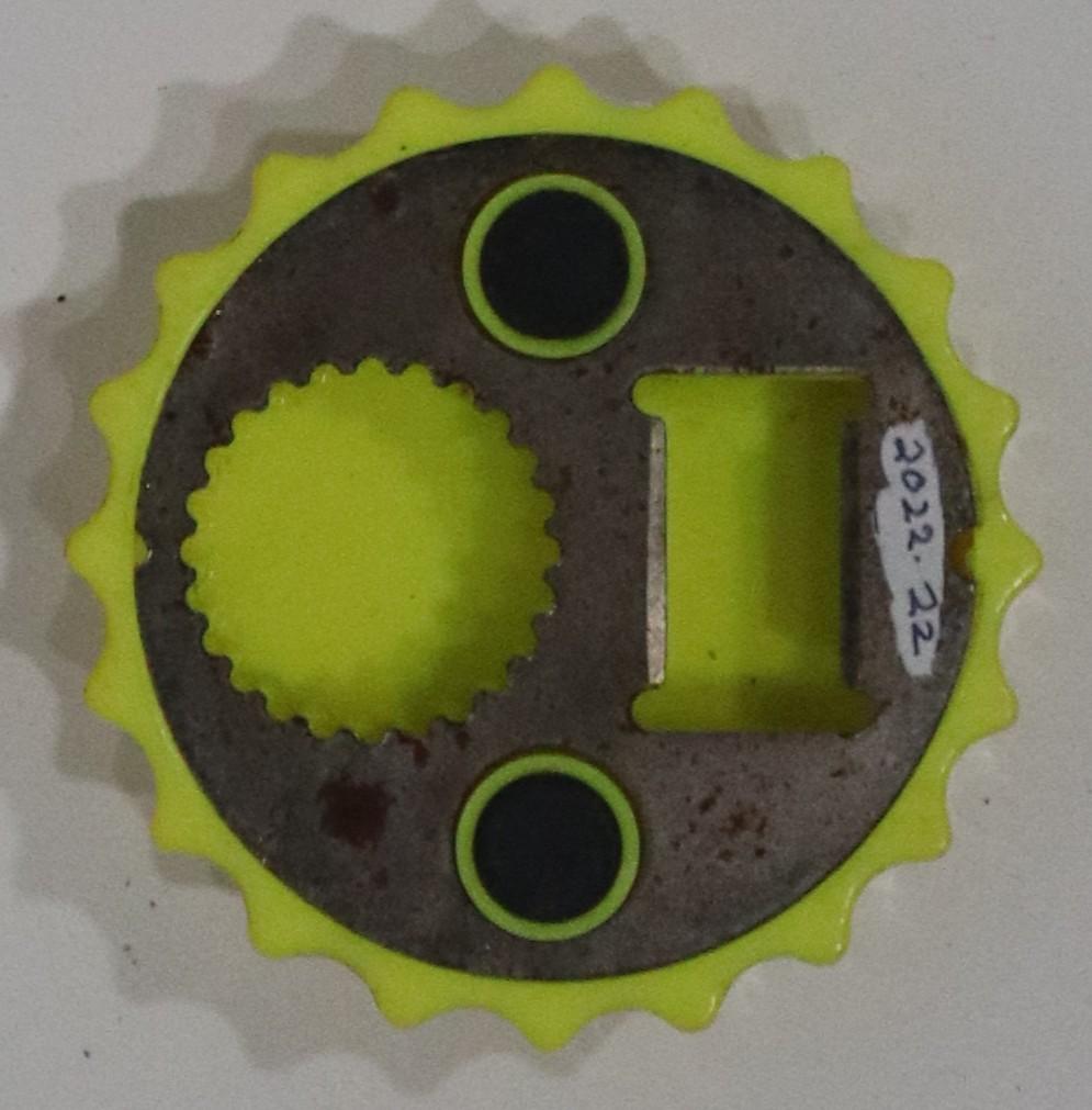 Bottom view of Bottle Opener and Resealer