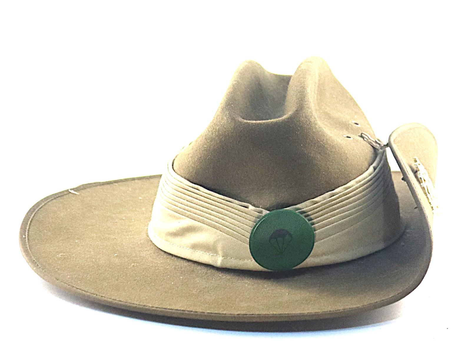 Front view of Australian Army Slouch Hat