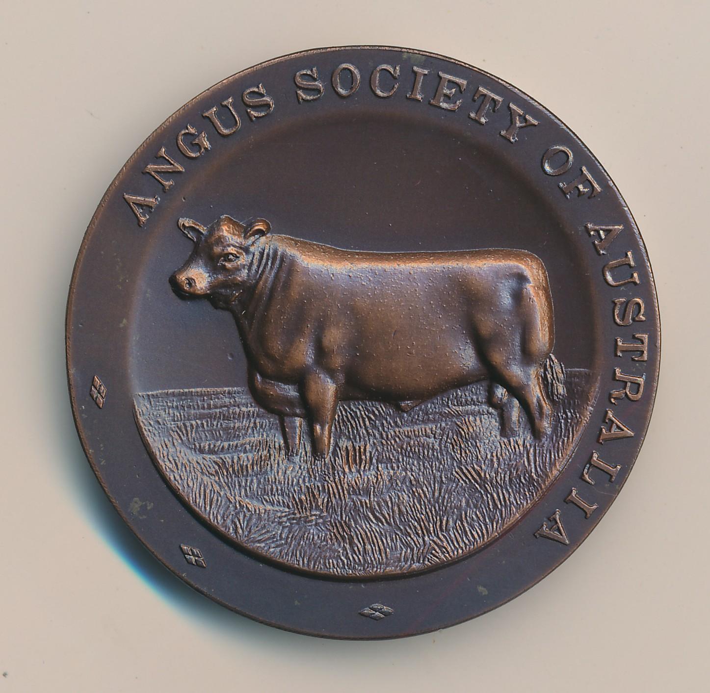Description Angus Society of Australia Medal