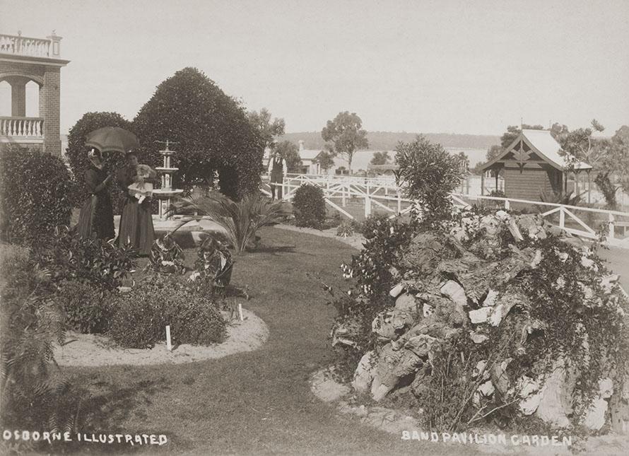 Osborne Illustrated - Band Pavillion Garden