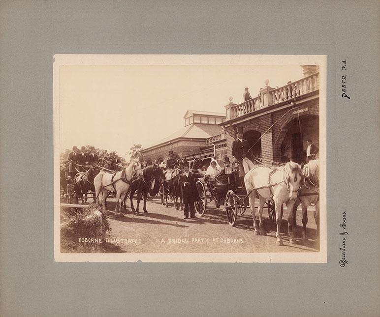 Osborne Illustrated - A Bridal Party At Osborne