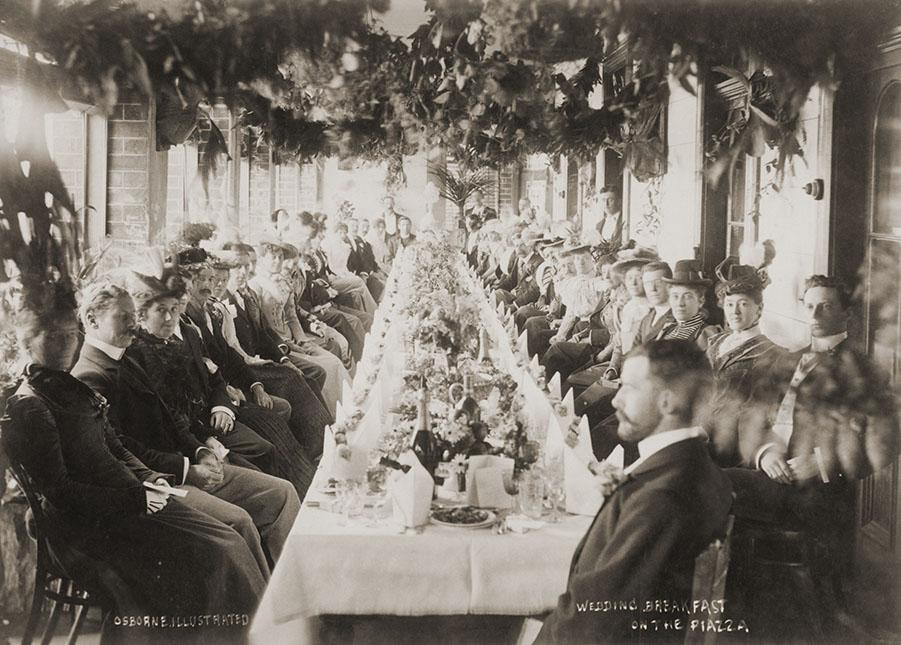 Osborne Illustrated - Wedding Breakfast On The Piazza