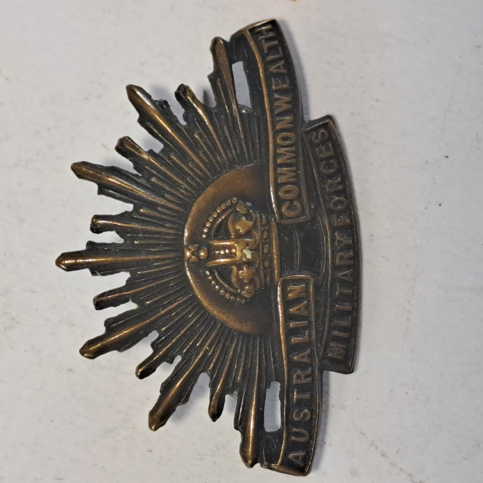 Australian military badge