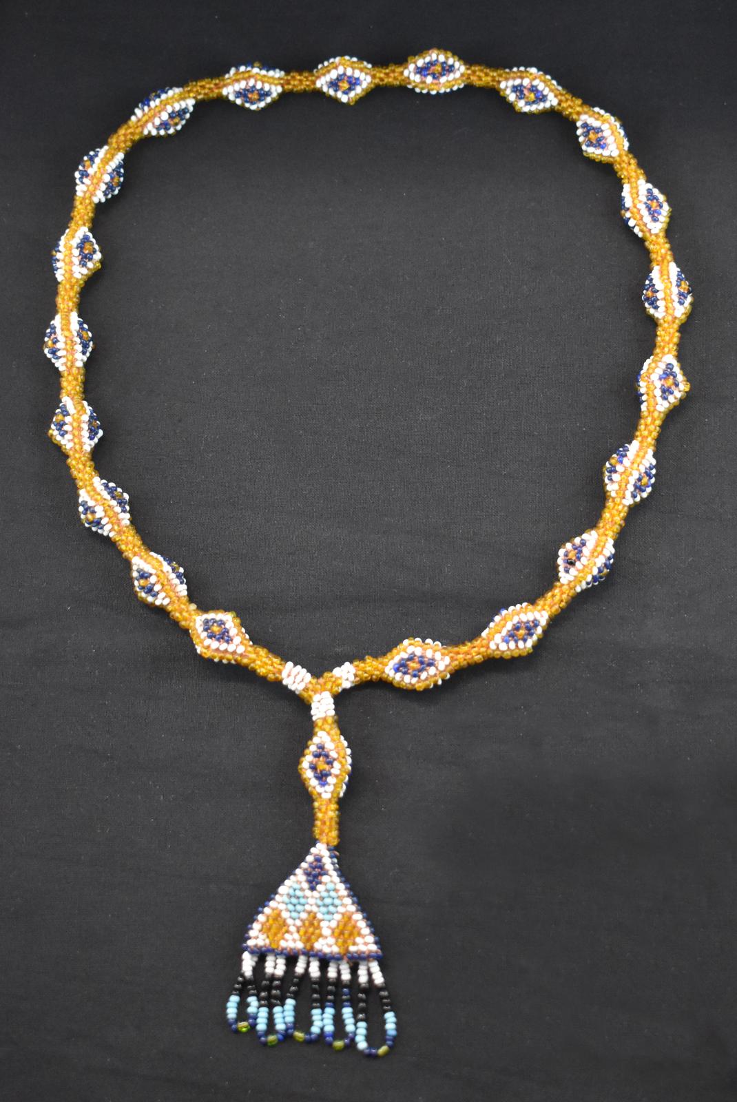 First World War Turkish Prisoner of War Beadwork Necklace