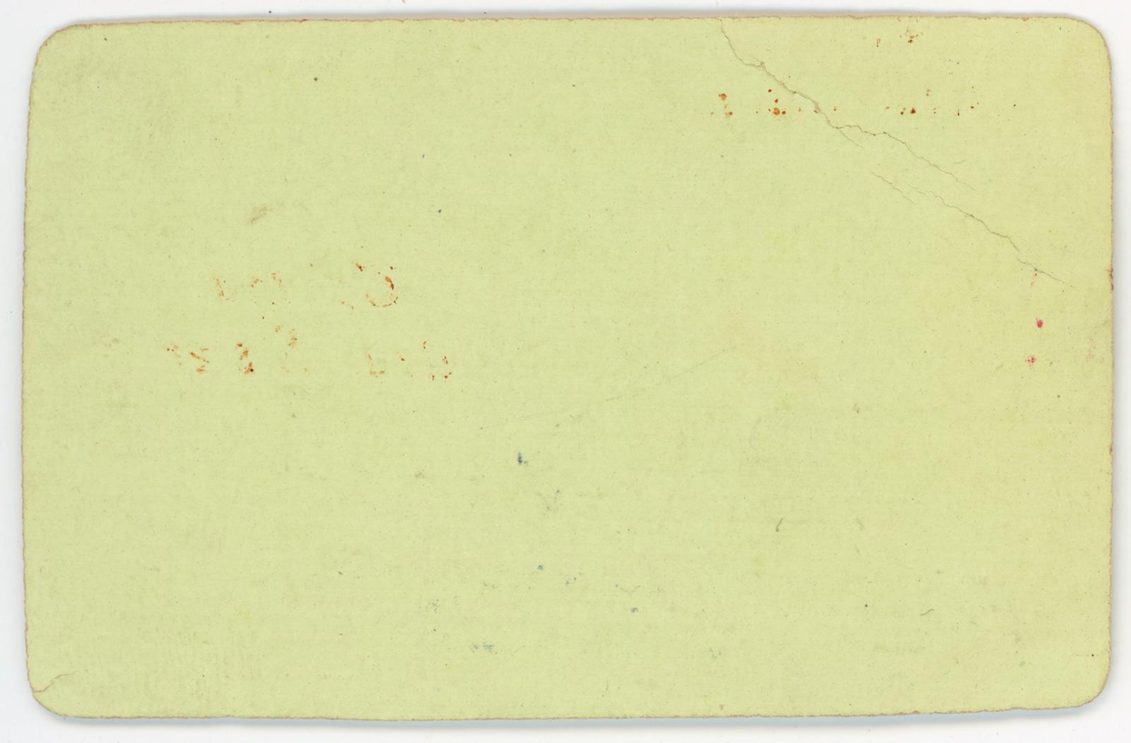 First World War ‘To my dear Sister’ Silk Postcard from Edward (Ted) PERRY, RAMC (small card)