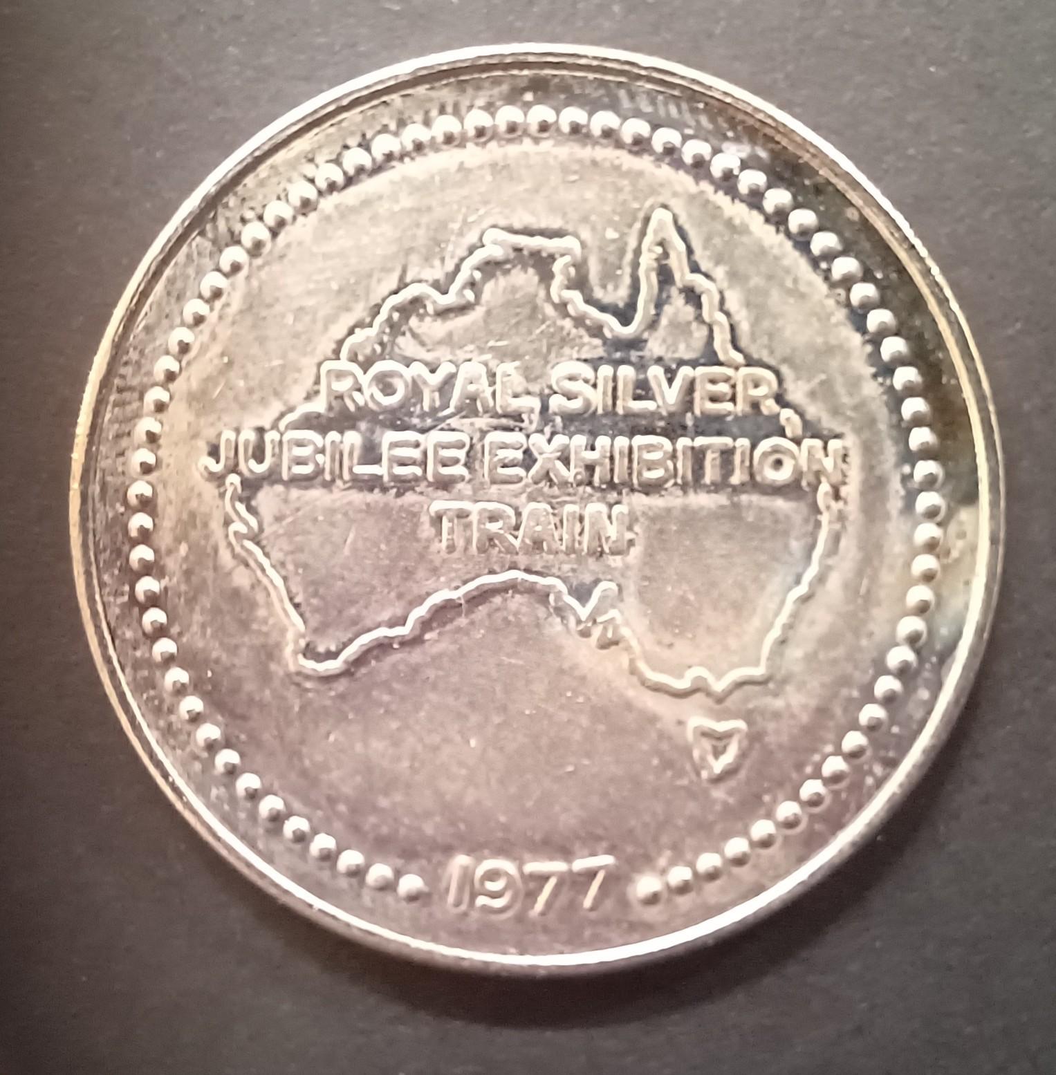 Silver Jubilee 1977 coin