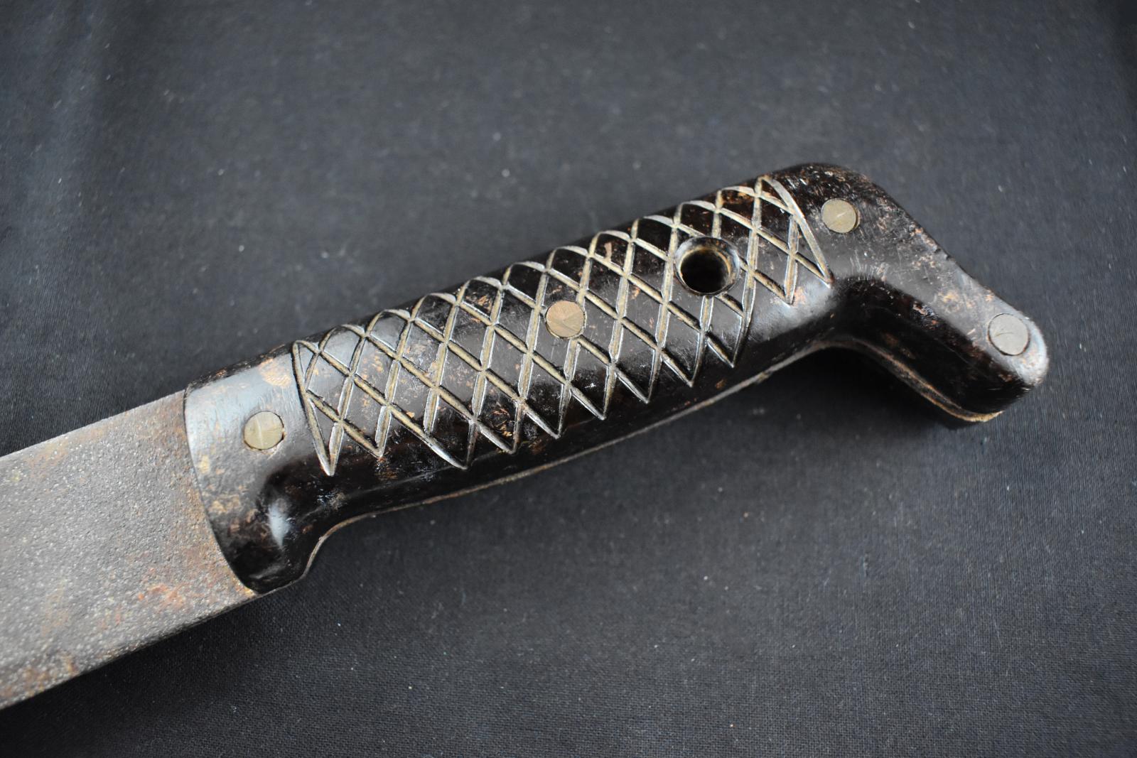 Second World War 'M1942 US Pattern Machete' Bakelite Handle