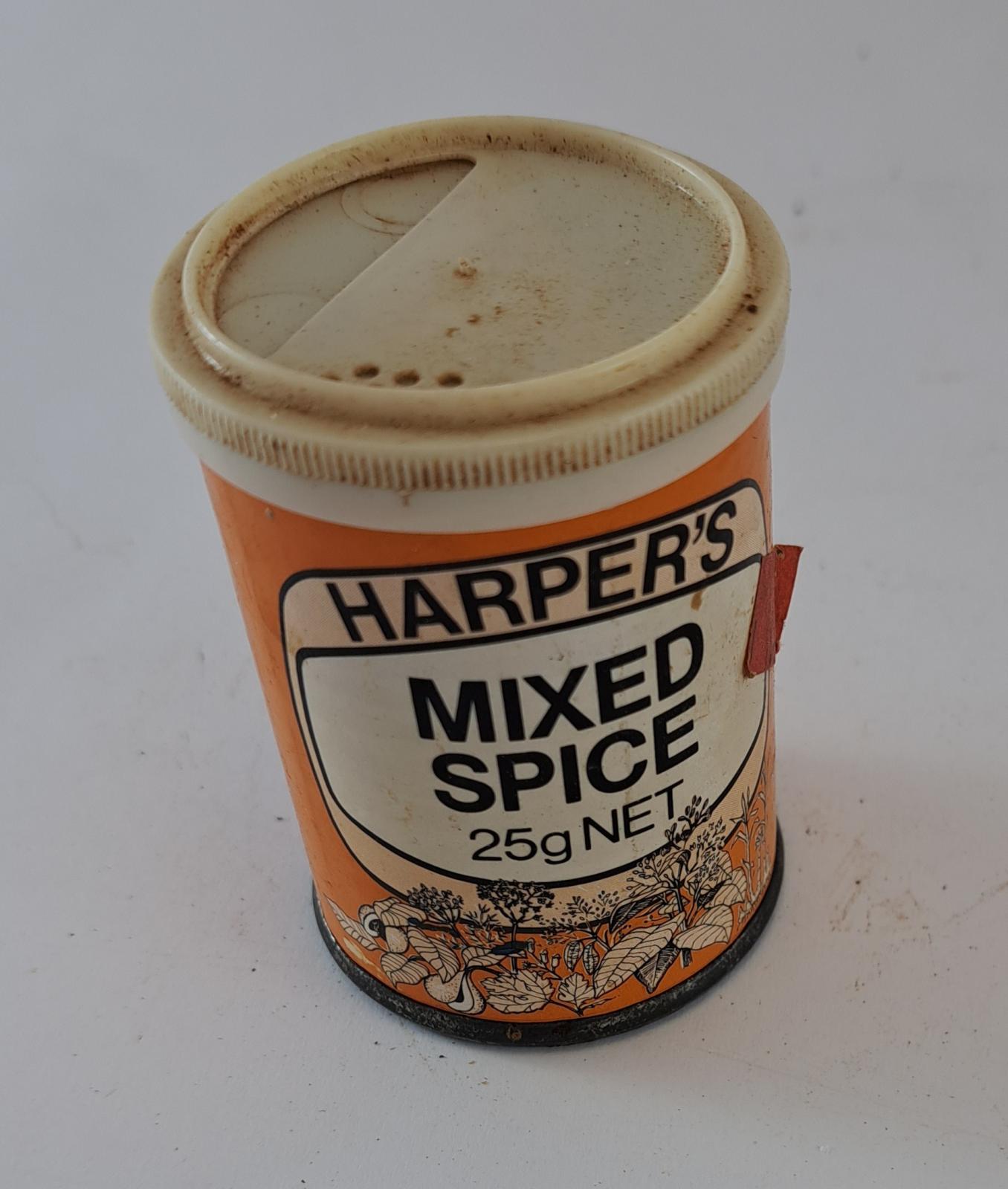 24.86 Harpers mixed spice container