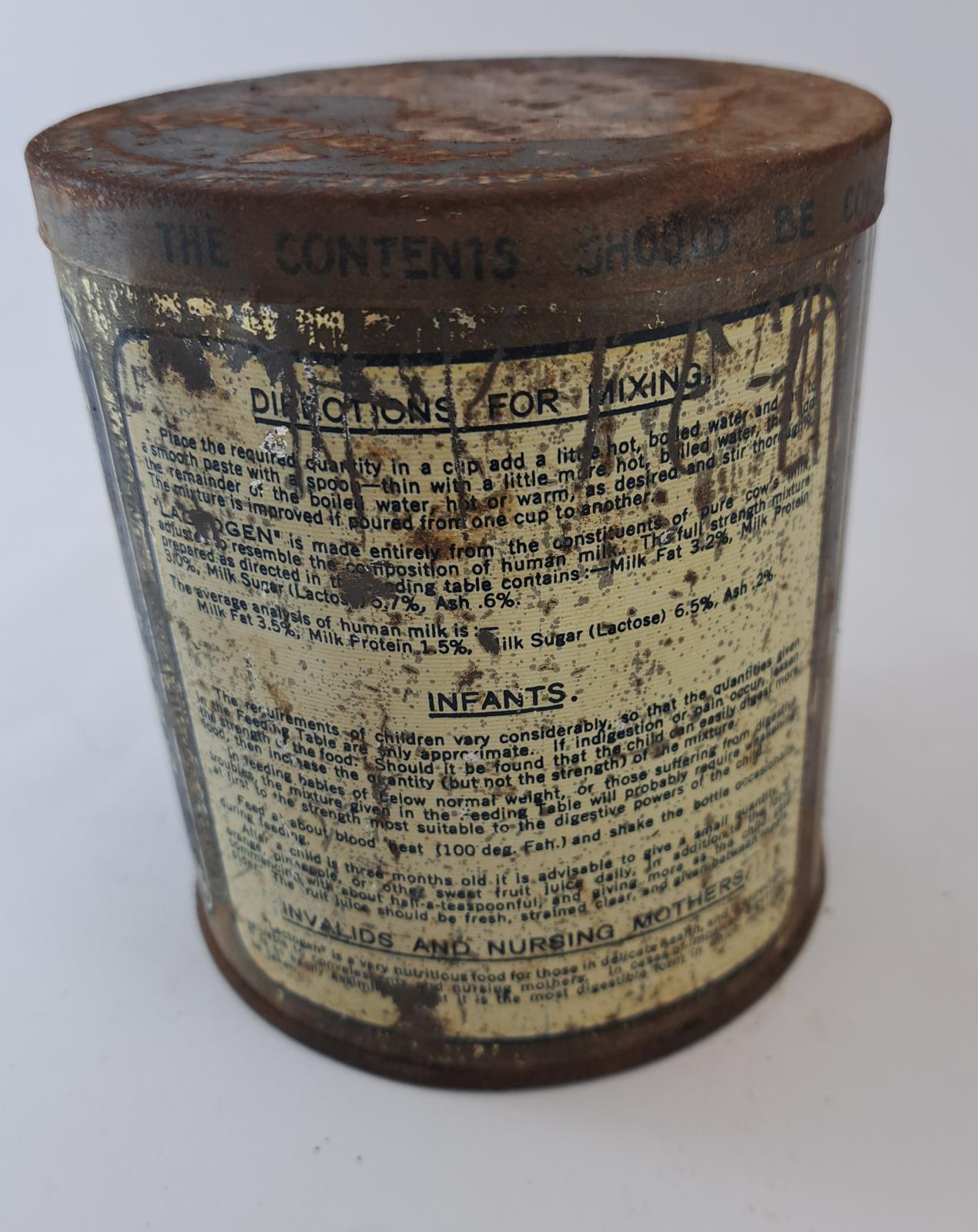 78.96 lactogen tin back