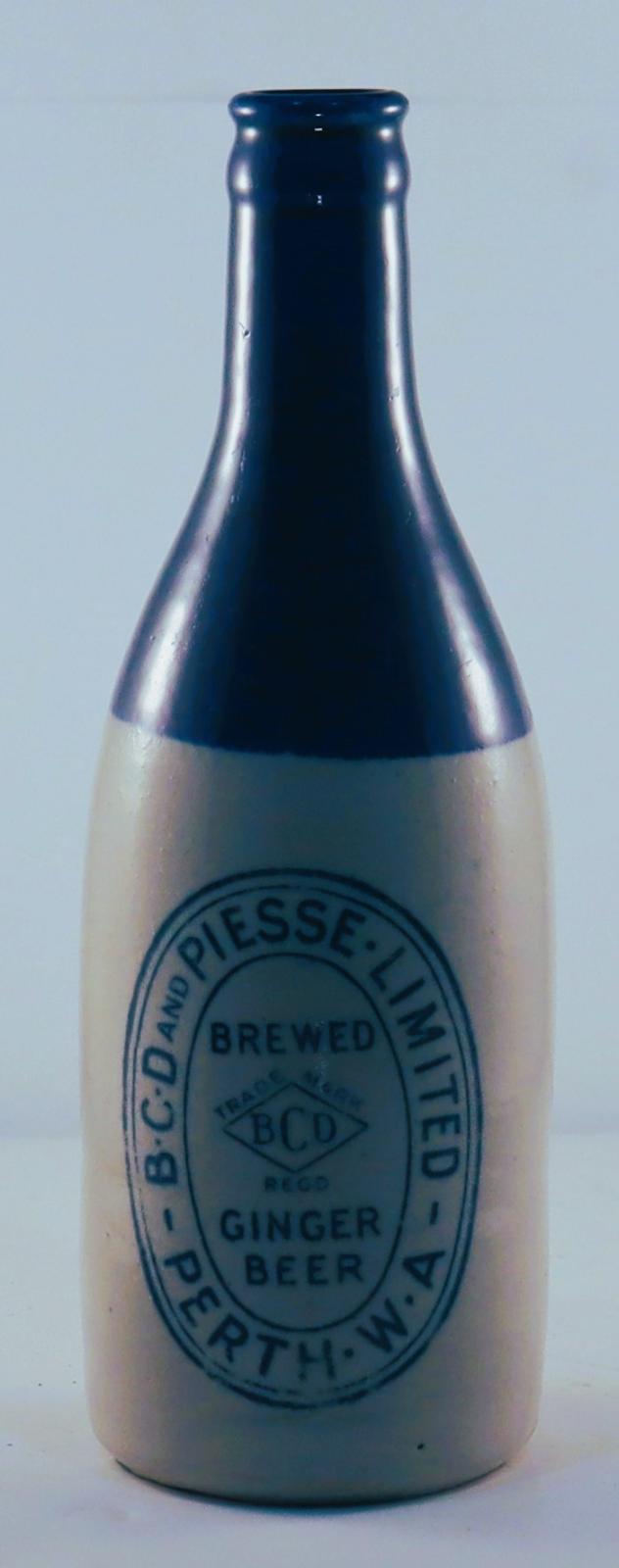 Front view of Ginger Beer Bottle