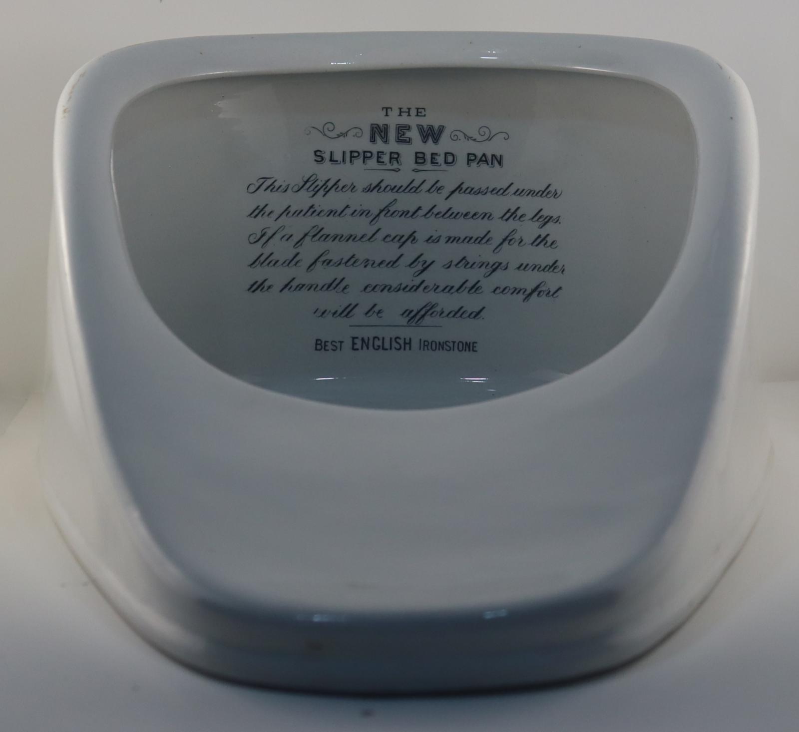 Front view of Bed Pan