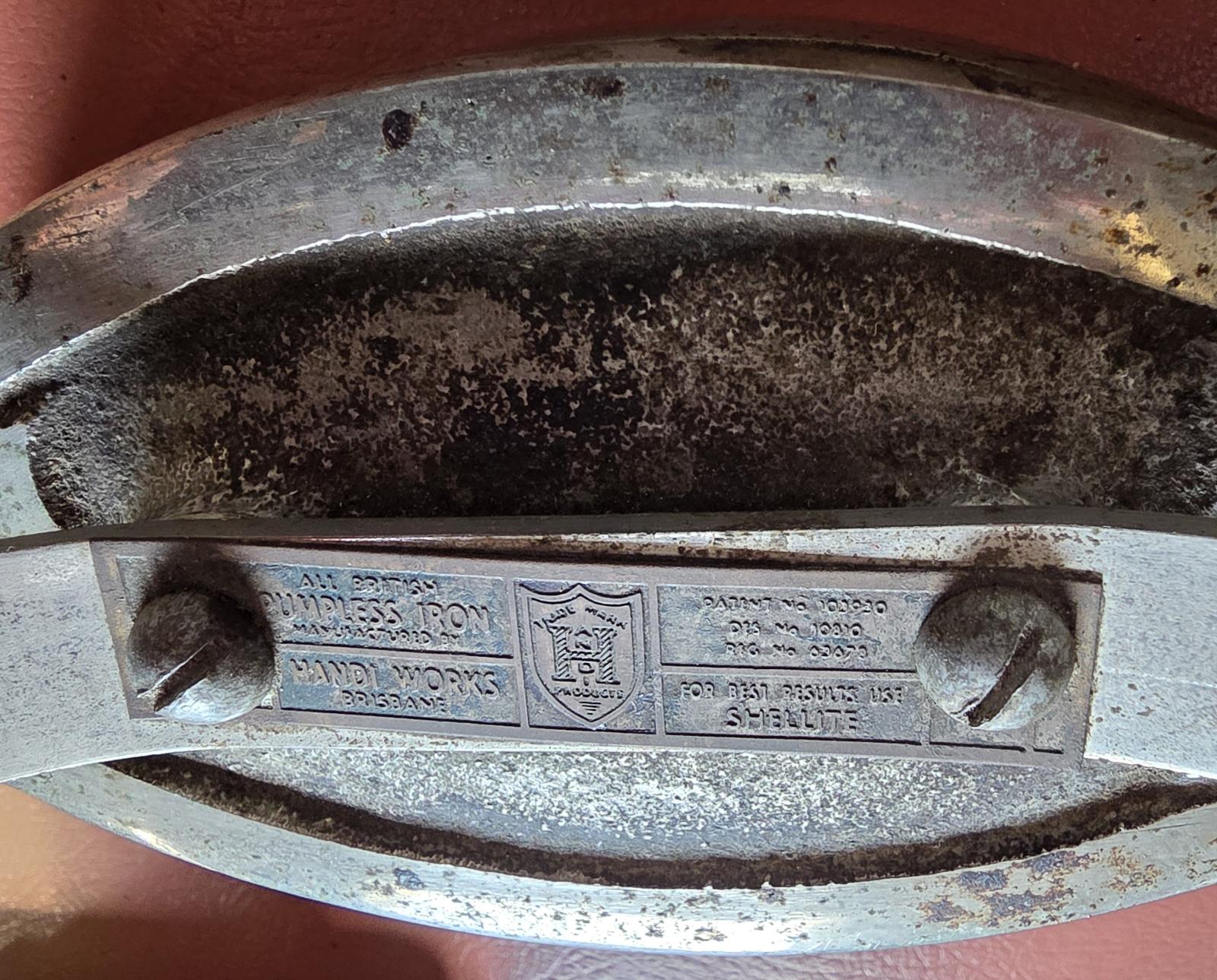 Handi Pumpless Iron Trademark