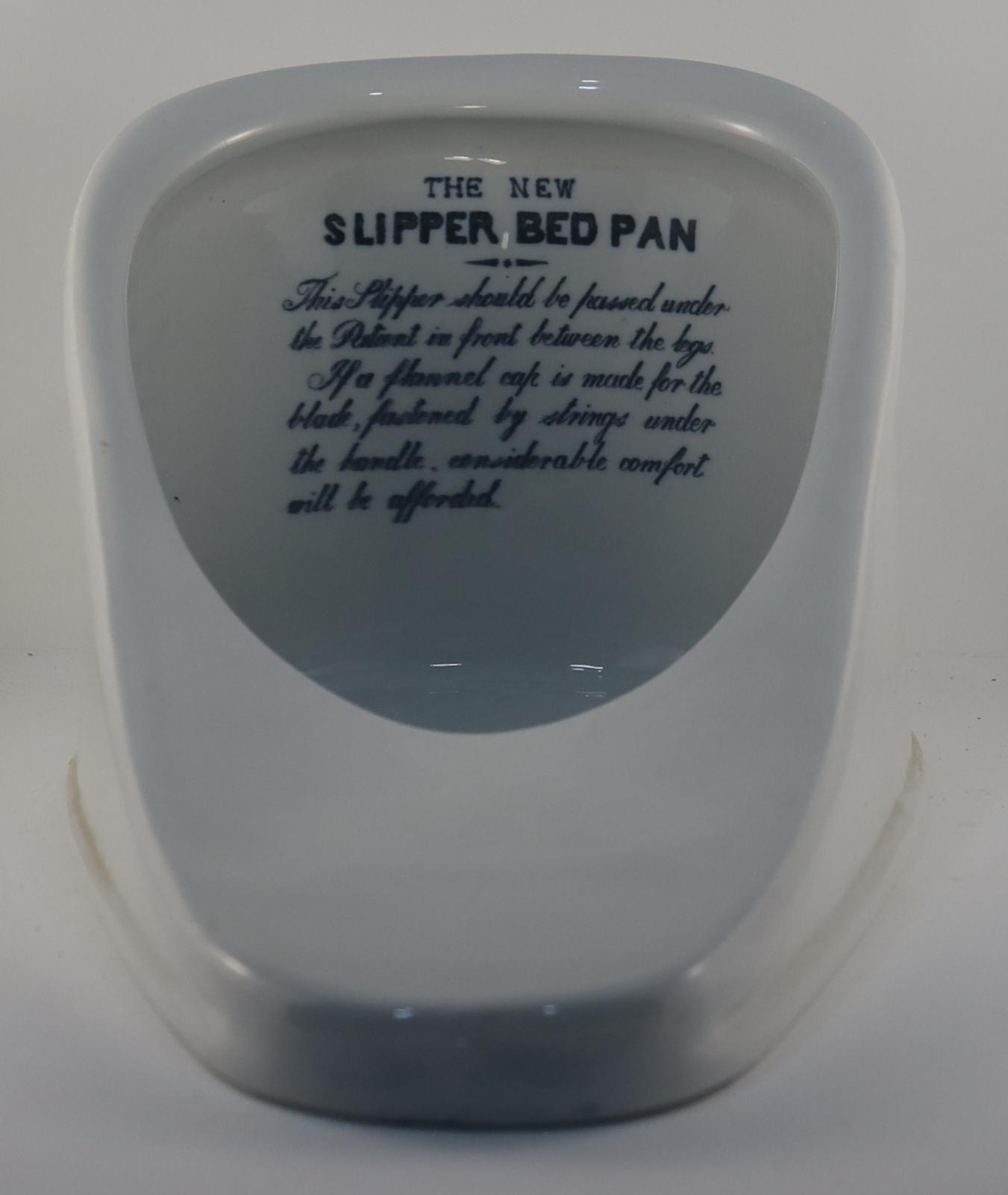 Front view of Bed Pan