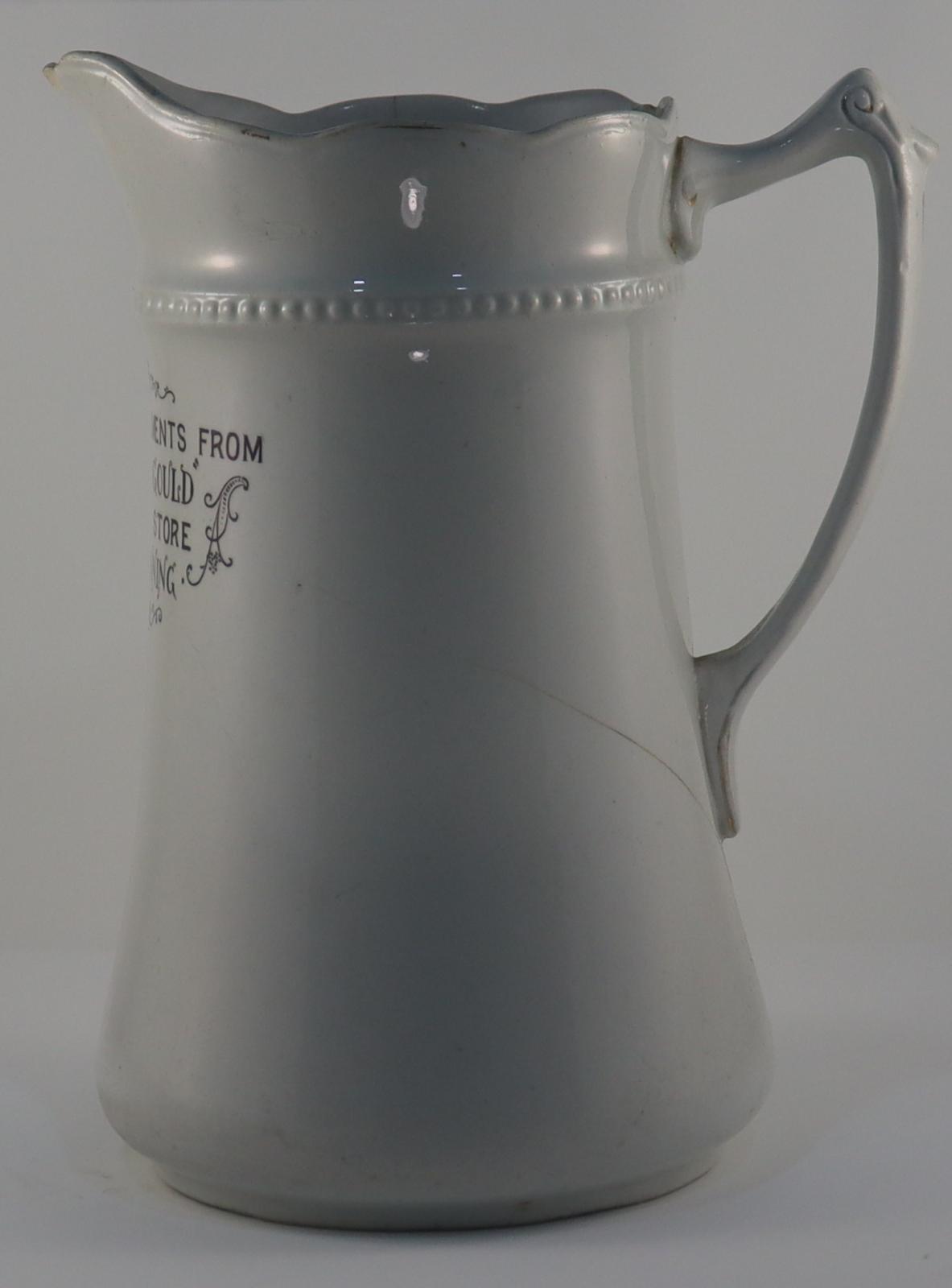 Side view of Ceramic Jug