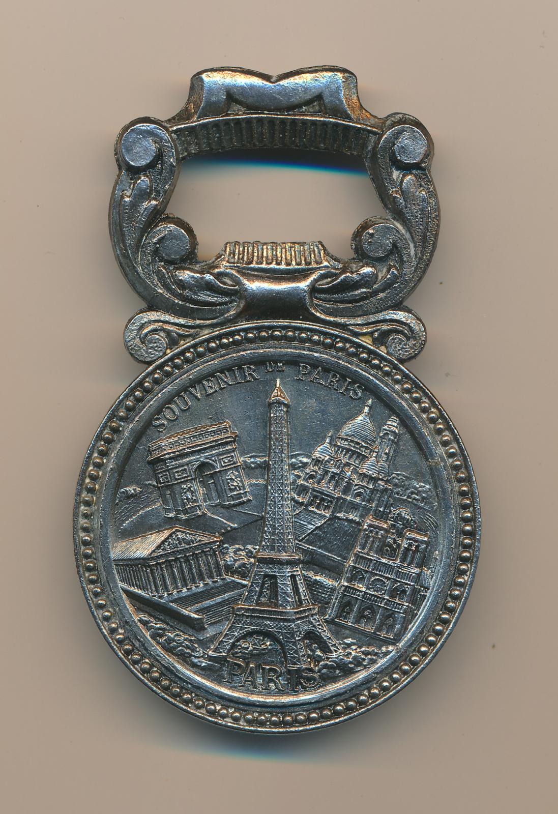 Back of Napoleon Bonaparte Bottle Opener