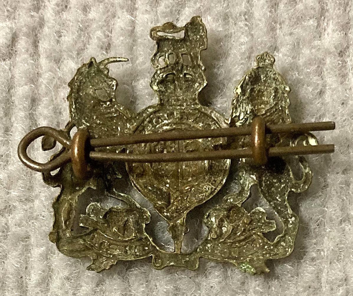 Reverse of British Army General Service Corps cap badge