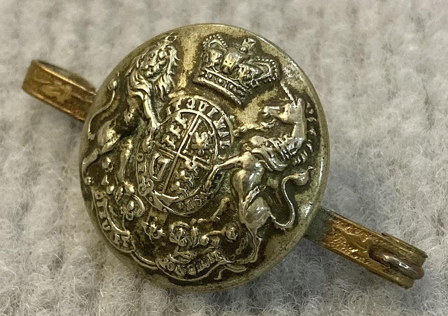 Other angled view of British Army General Service sweetheart brooch