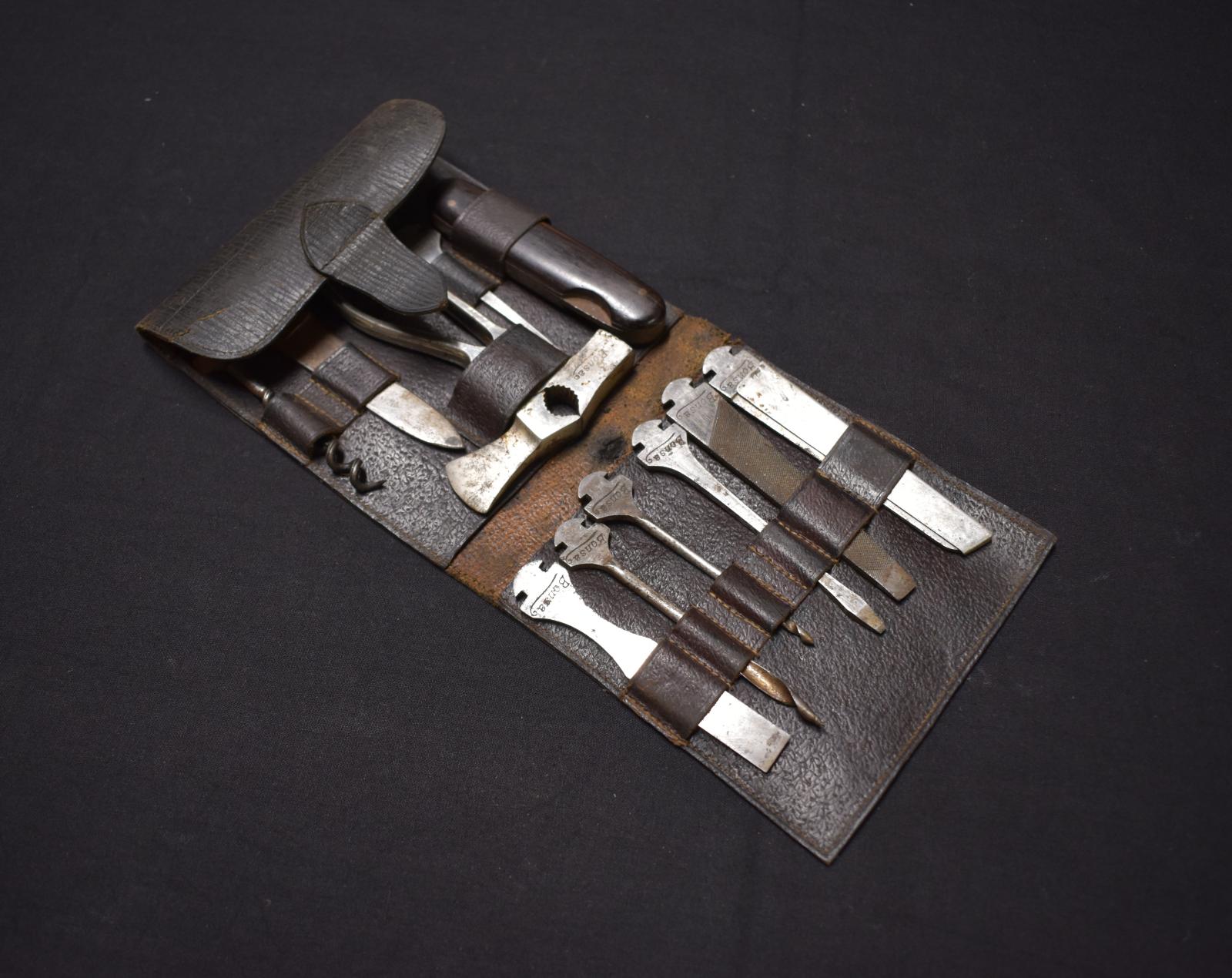 First World War German ‘Bonsa’ Folding Telegraphist Tool Kit 