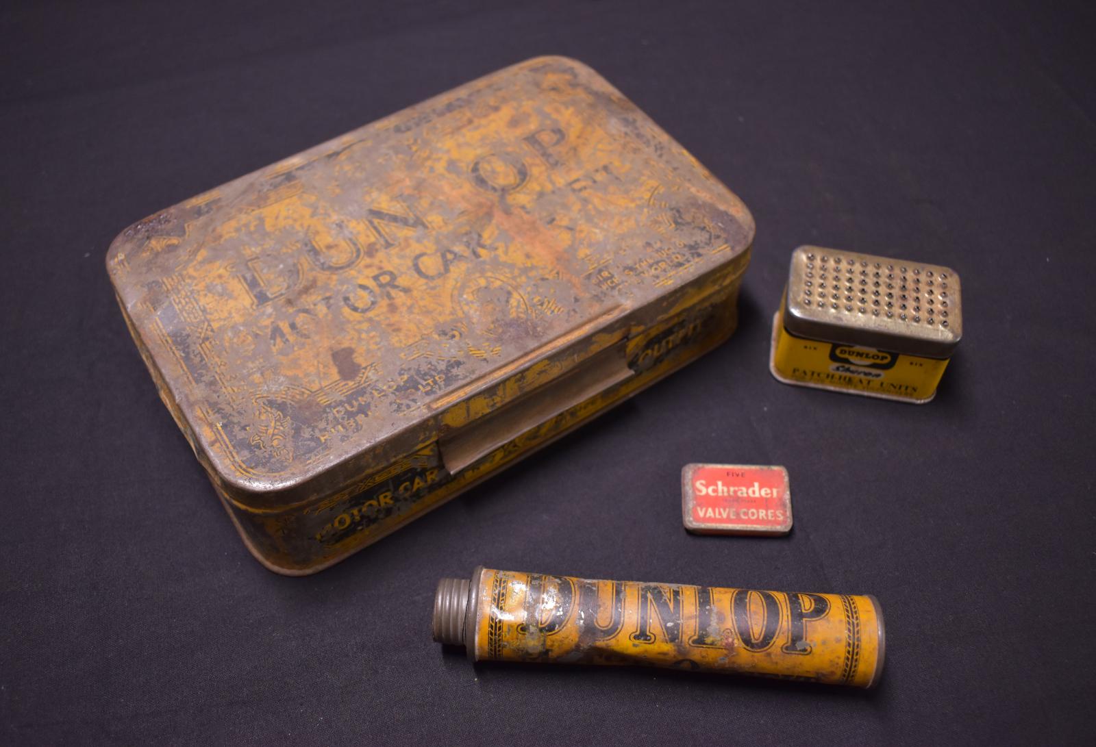 Dunlop Motor Car Outfit as used by Maurice Buchan JOHNSON