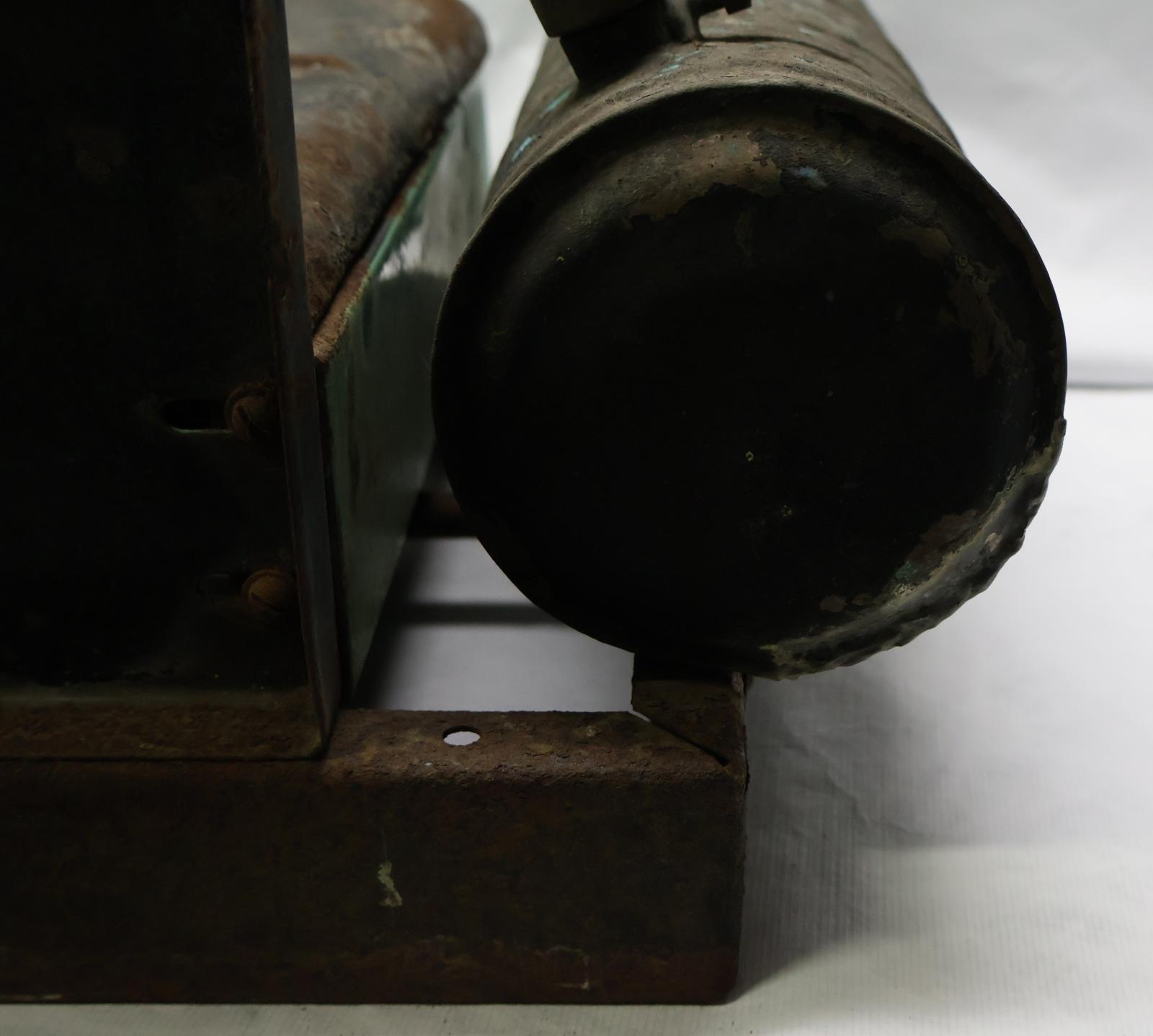 Close up of fuel tank