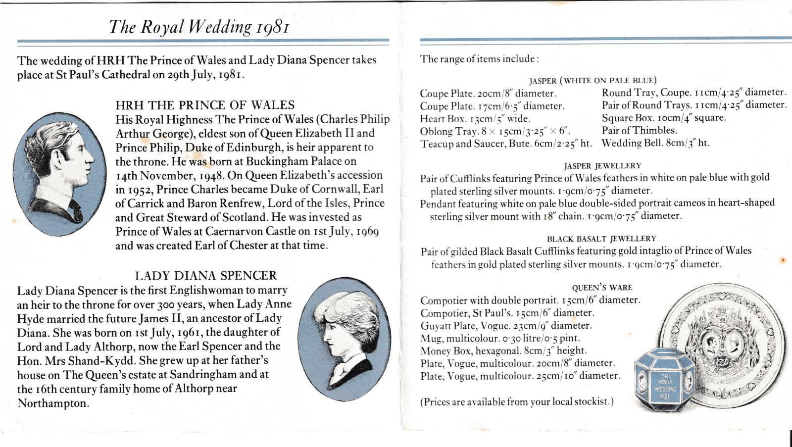 Wedgwood booklet