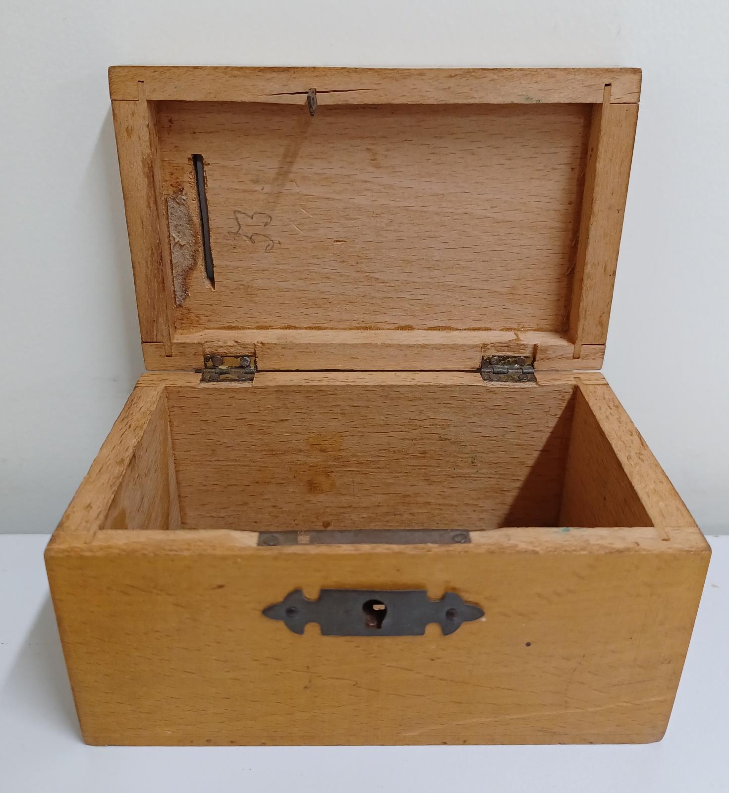 Wooden Money Box