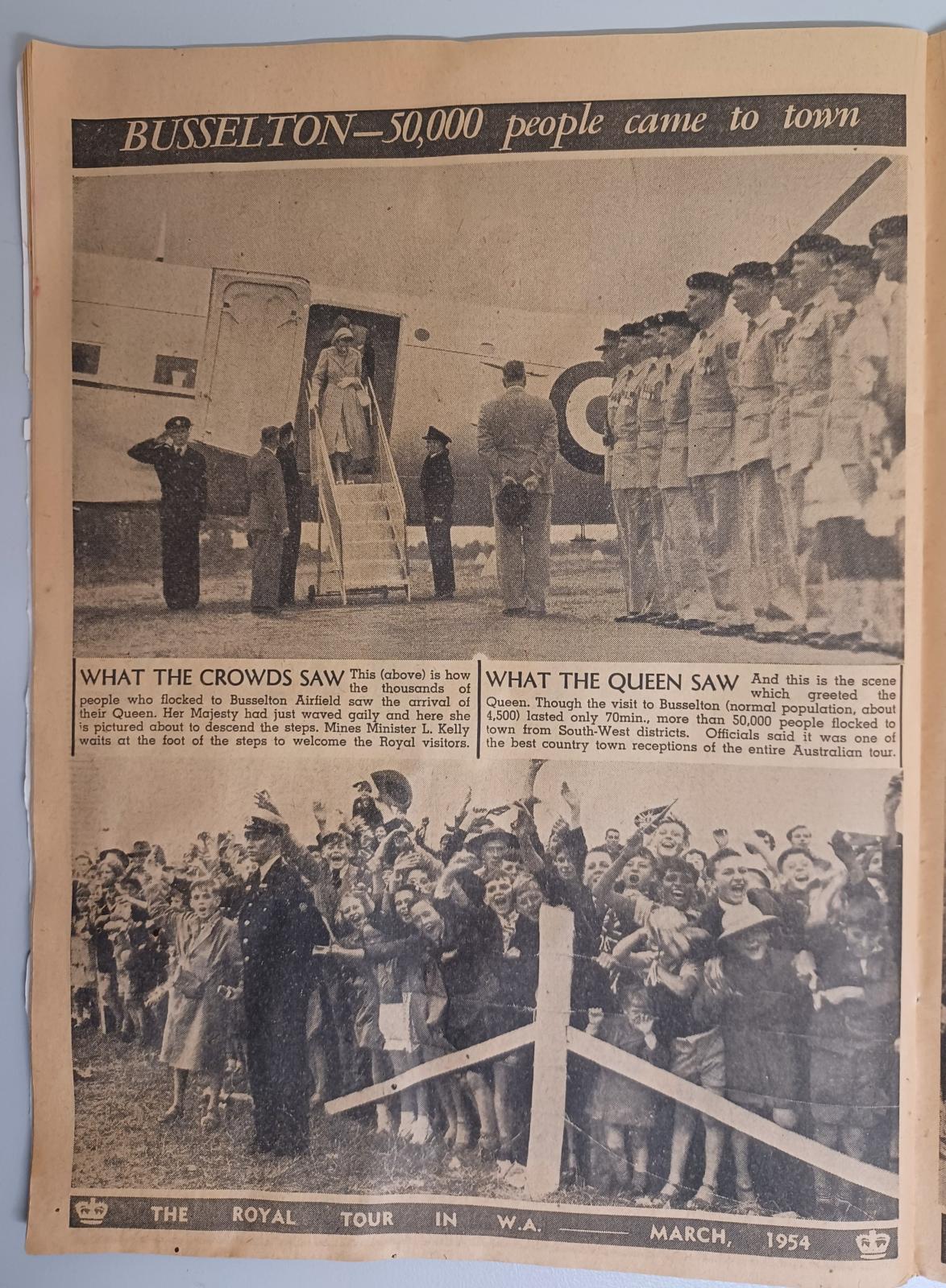 Booklet - 1954 Royal Tour