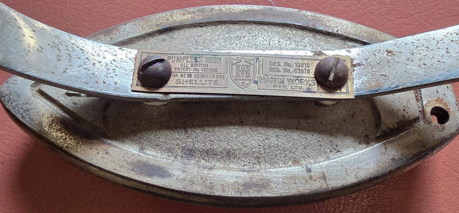 Trade mark of Handi Pump Iron