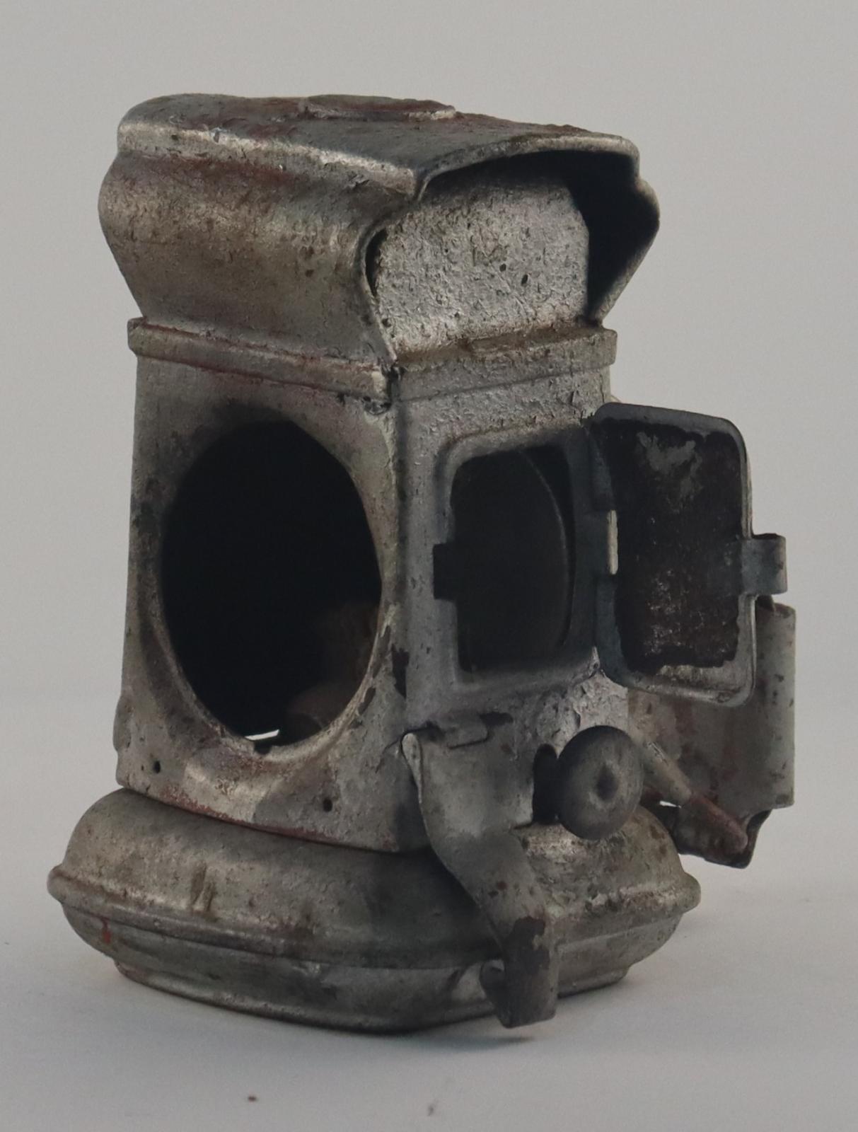  Side view of Bicycle Lamp with door open