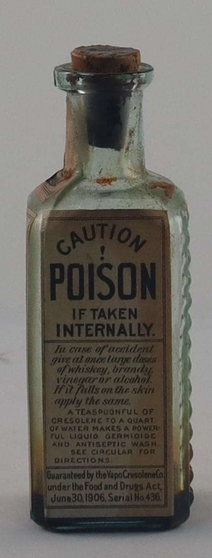Back view of Medicine Bottle