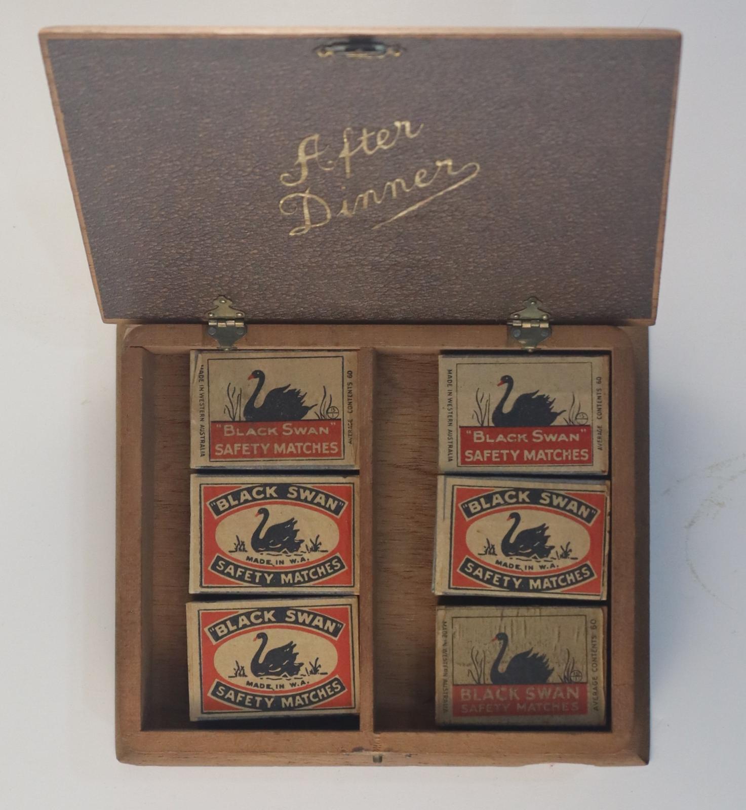 Open view of Wooden Box