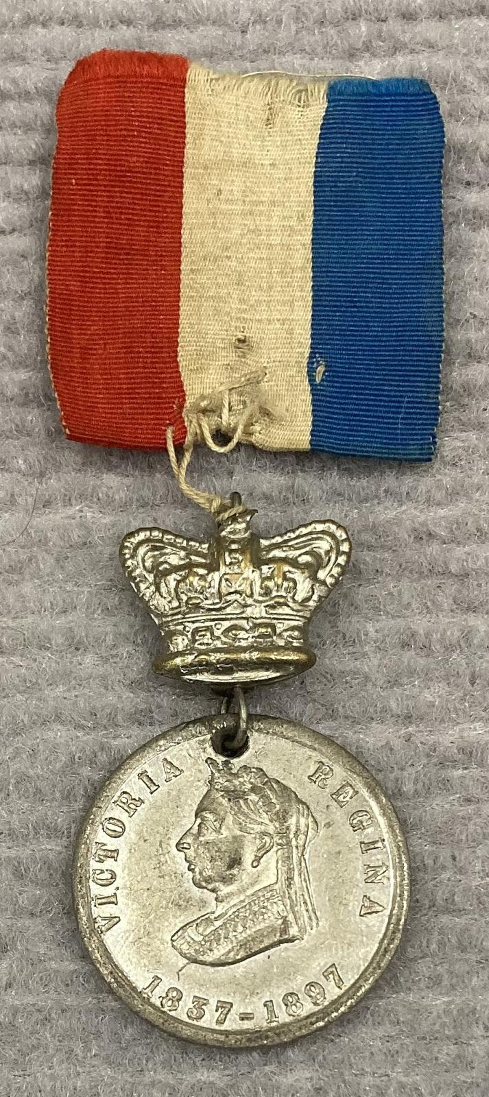 1897 Queen Victoria Diamond Jubilee medallion