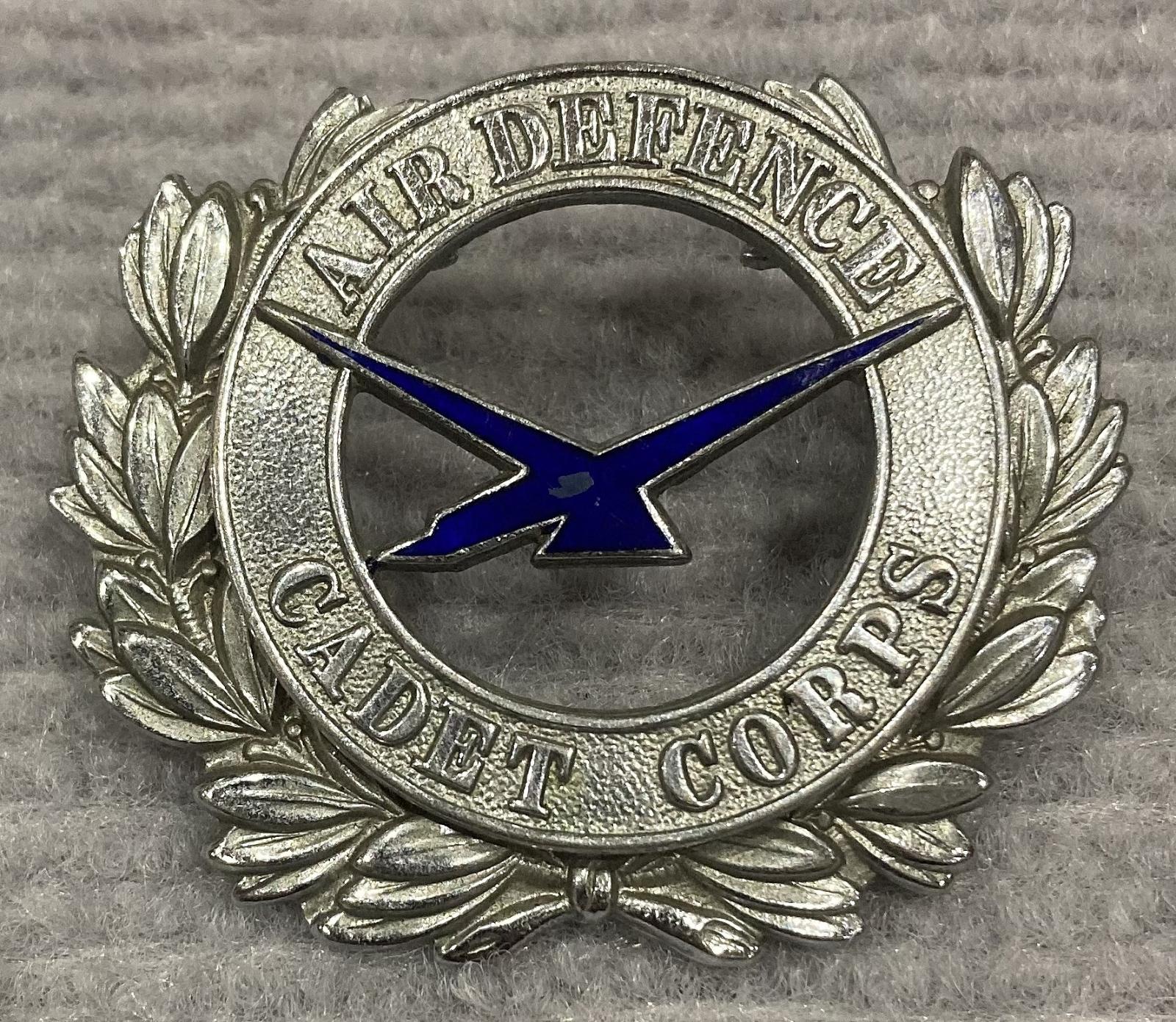 Air Defence Cadet Corps (A.D.C.C.) cap badge