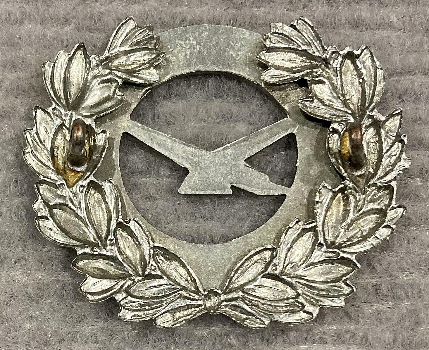 Reverse of Air Defence Cadet Corps (A.D.C.C.) cap badge