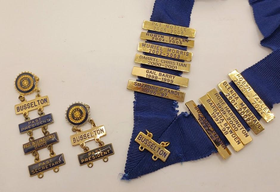 Inner Wheel member badges