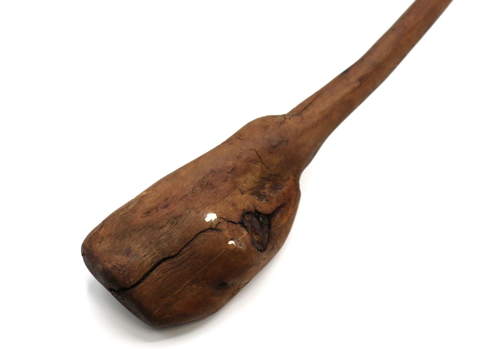 The head of an Aboriginal Cultural Stick