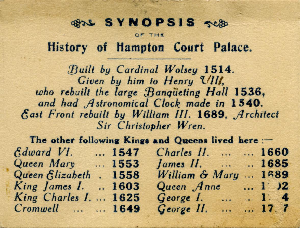 Card inserted into pocket of Y.M.C.A. souvenir wallet