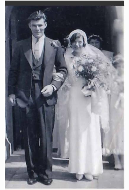 Wedding Day 1935 of Alec & Olga