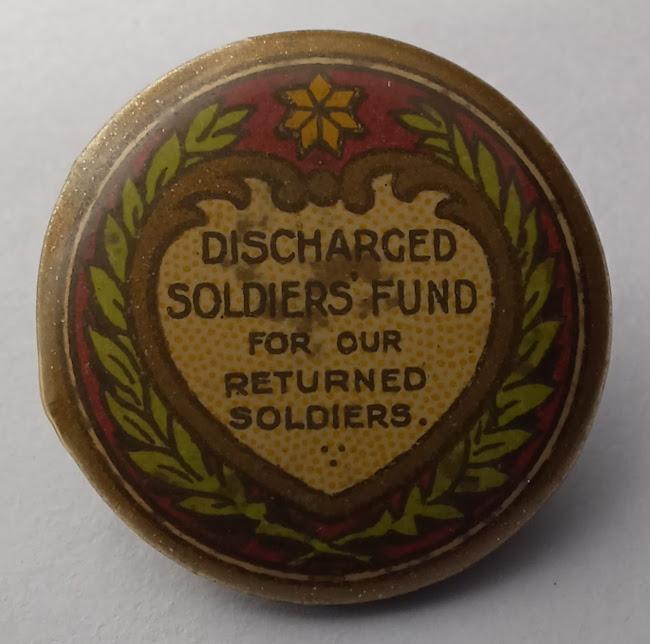 Badge - Discharged Soldiers Fud